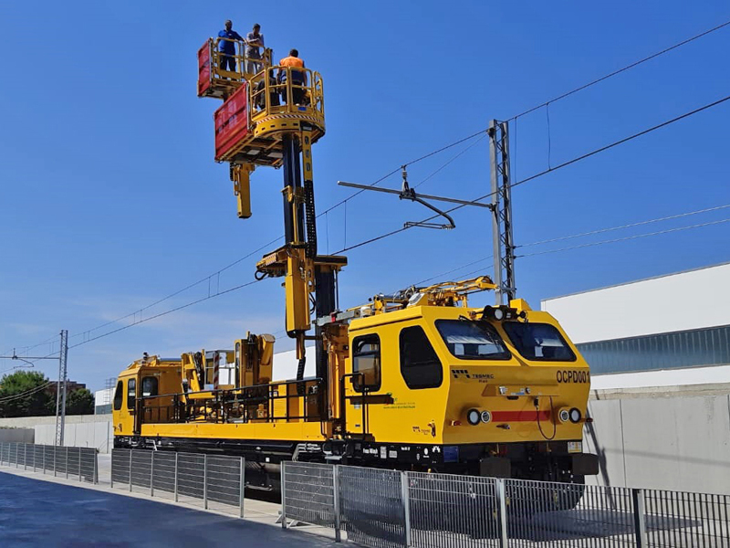 tesmec railway products catenary and track maintenance vehicles 0